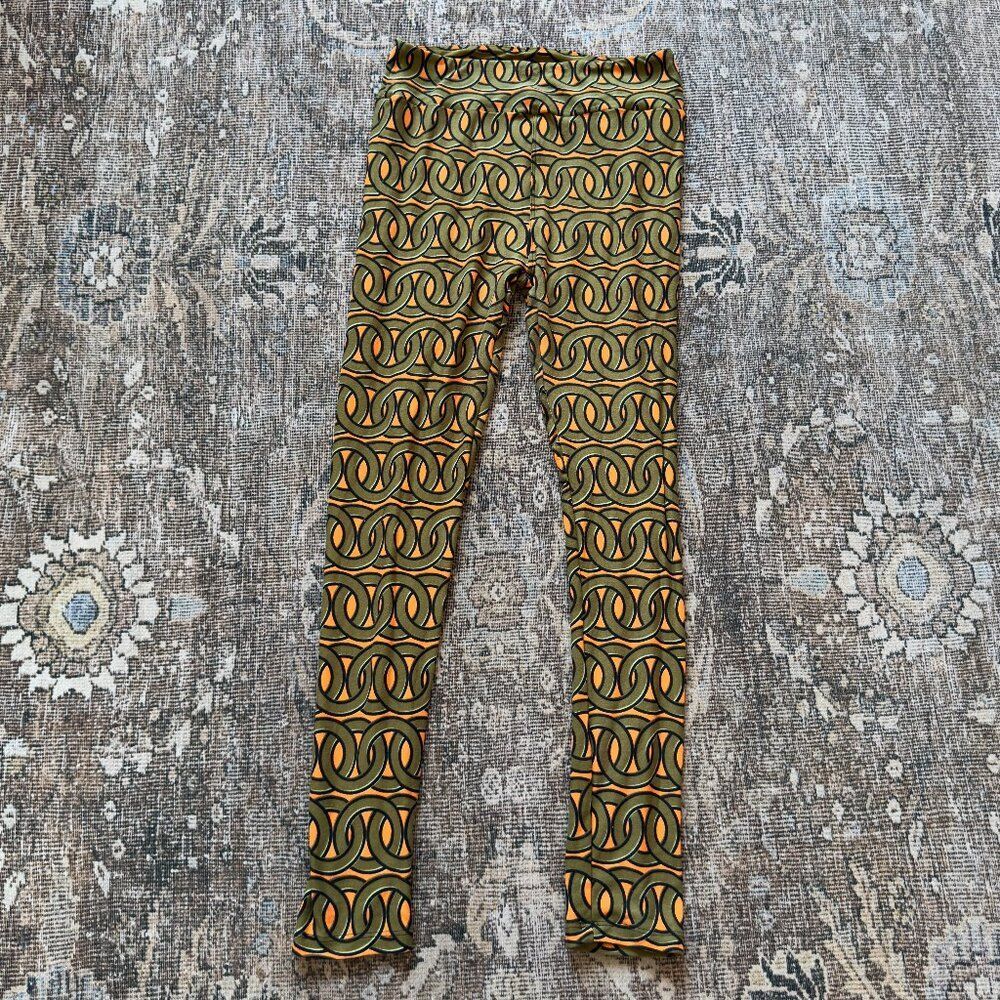 LulaRoe Patterned Leggings • size one size